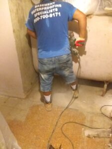 Basement Waterproofing pipe in Kent County DE