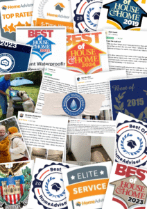 Luzerne County PA basement waterproofing awards