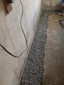 Basement Waterproofing pipe in Smyrna DE