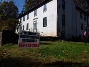Home in Monmouth County NJ after basement waterproofing