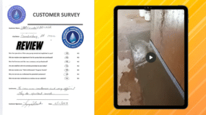 Customer review of basement waterproofing in Chambersburg PA