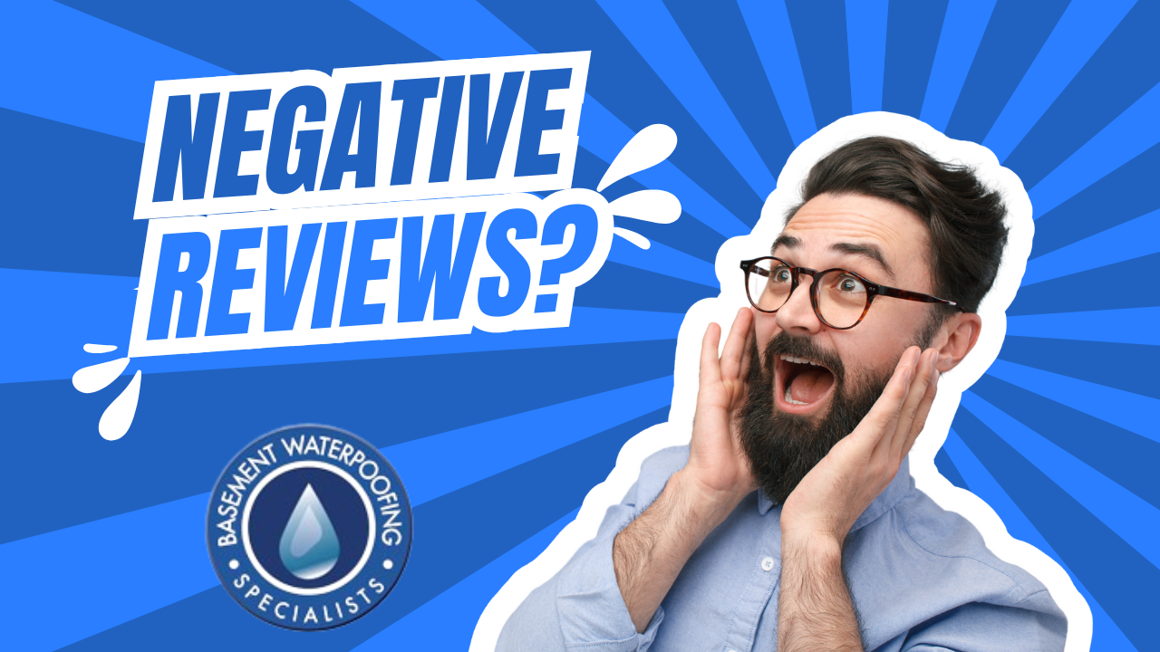 Negative Reviews Basement Waterproofing Specialists? - Basement ...