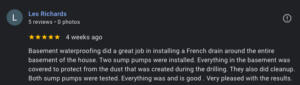 Bad reviews of Basement Waterproofing Specialists?