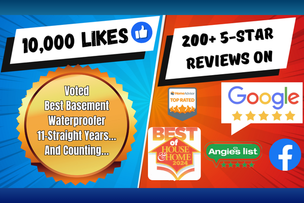 basement waterproofing specialists 10000 likes and reviews