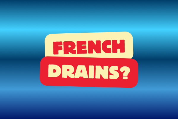 French drain installation blog image